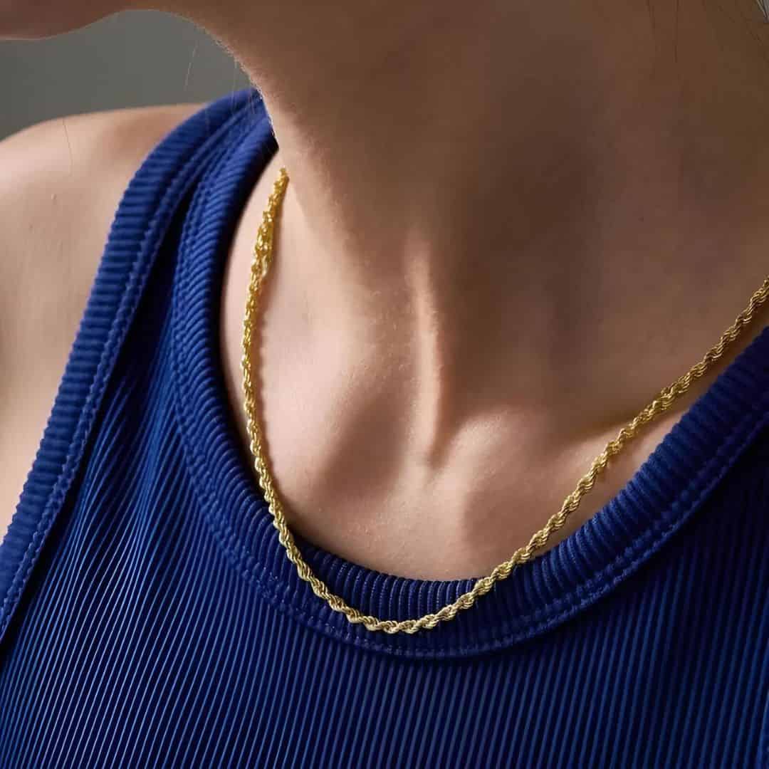 Minza Rope Chain Necklace