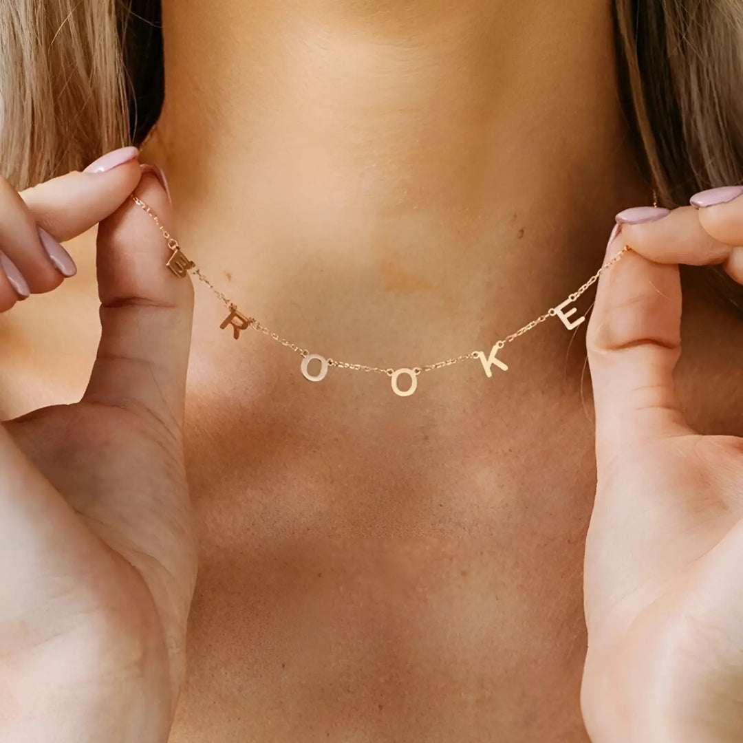 Elina Name Necklace