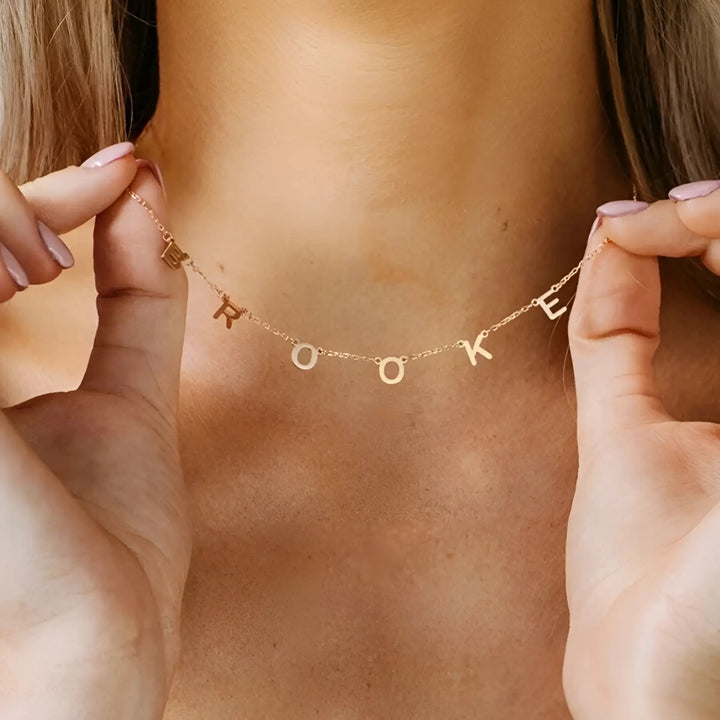 Elina Name Necklace