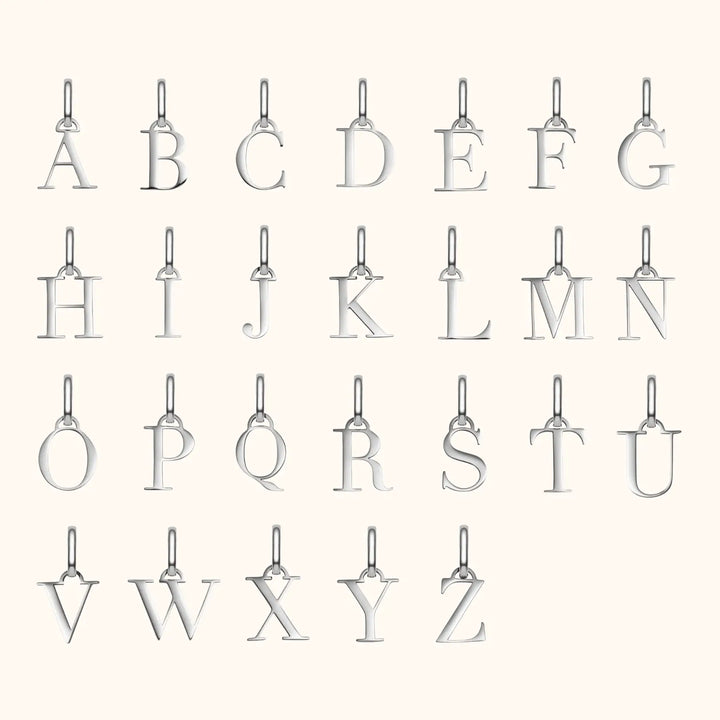 Celeste Birthstone Initial Necklace
