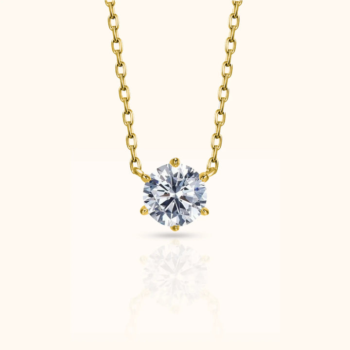 Luce Solitaire Necklace
