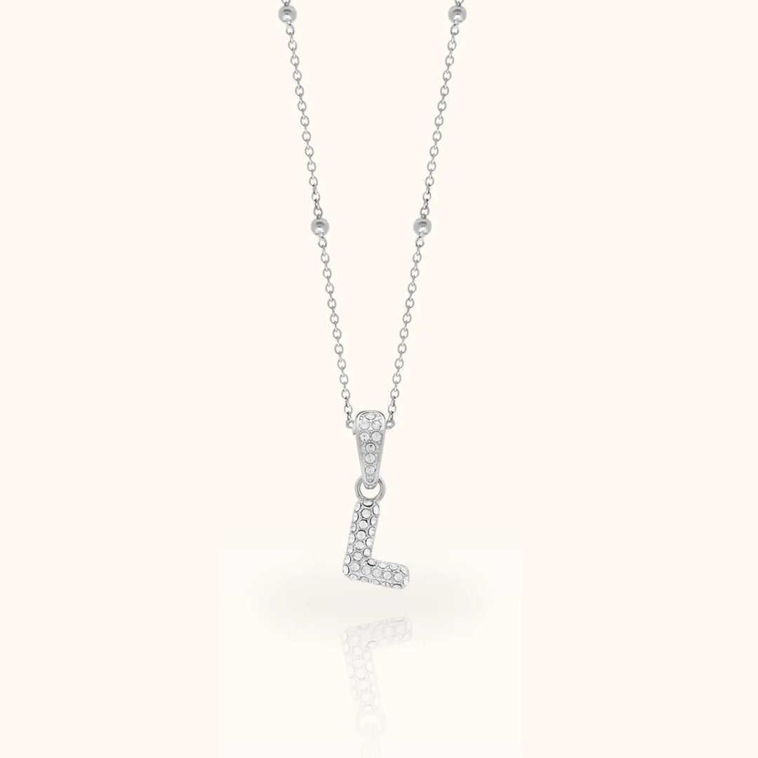 Luma Bubble Initial Necklace