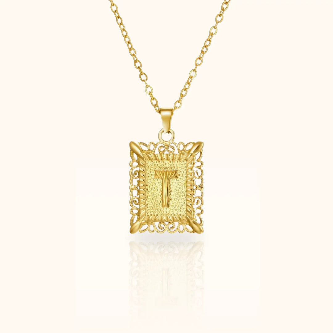 Monetta Initial Necklace