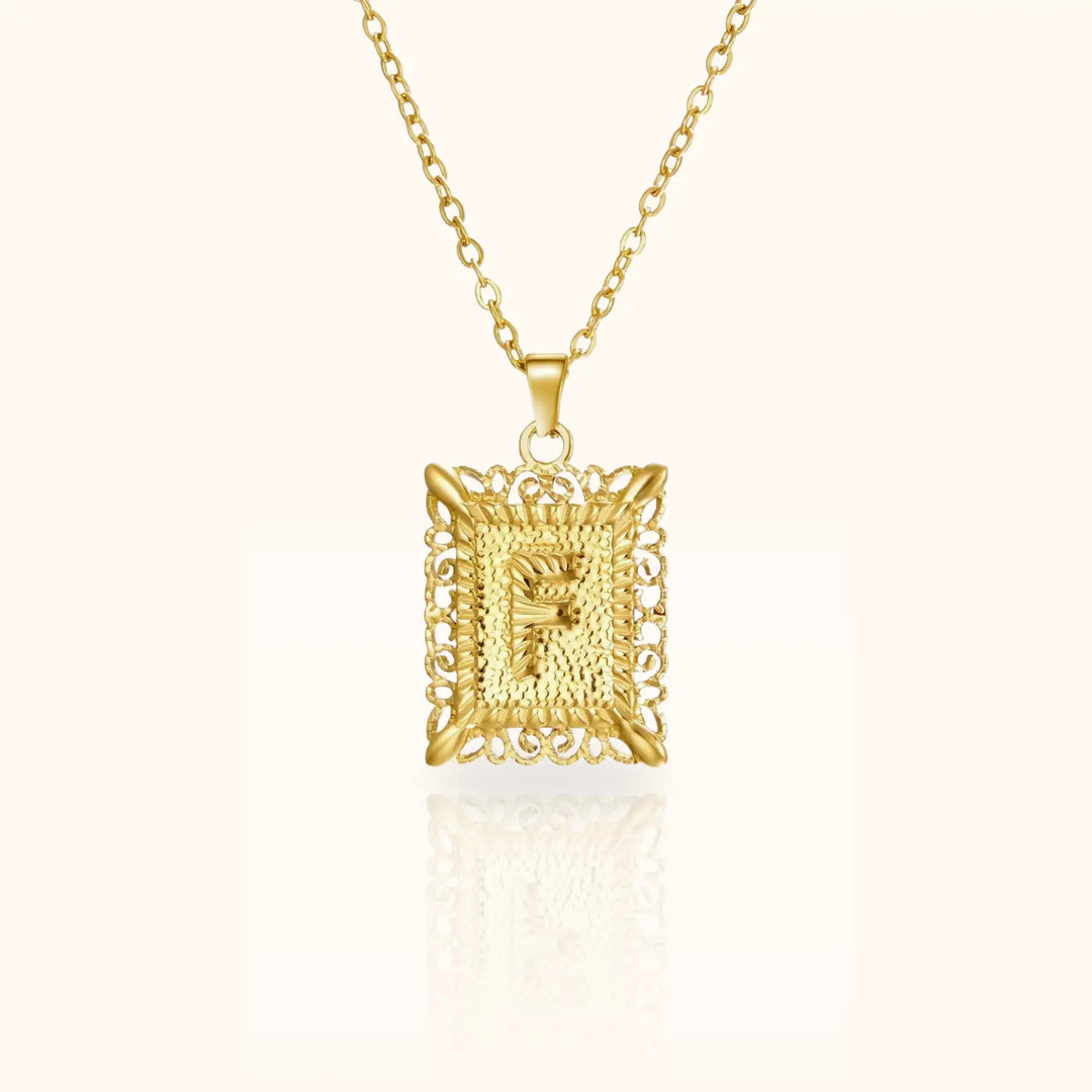 Monetta Initial Necklace