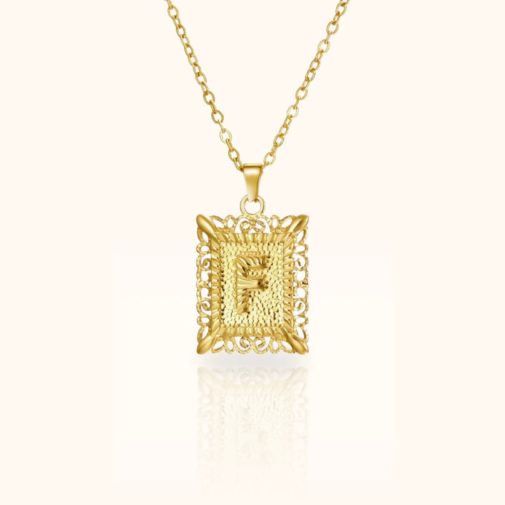 Monetta Initial Necklace