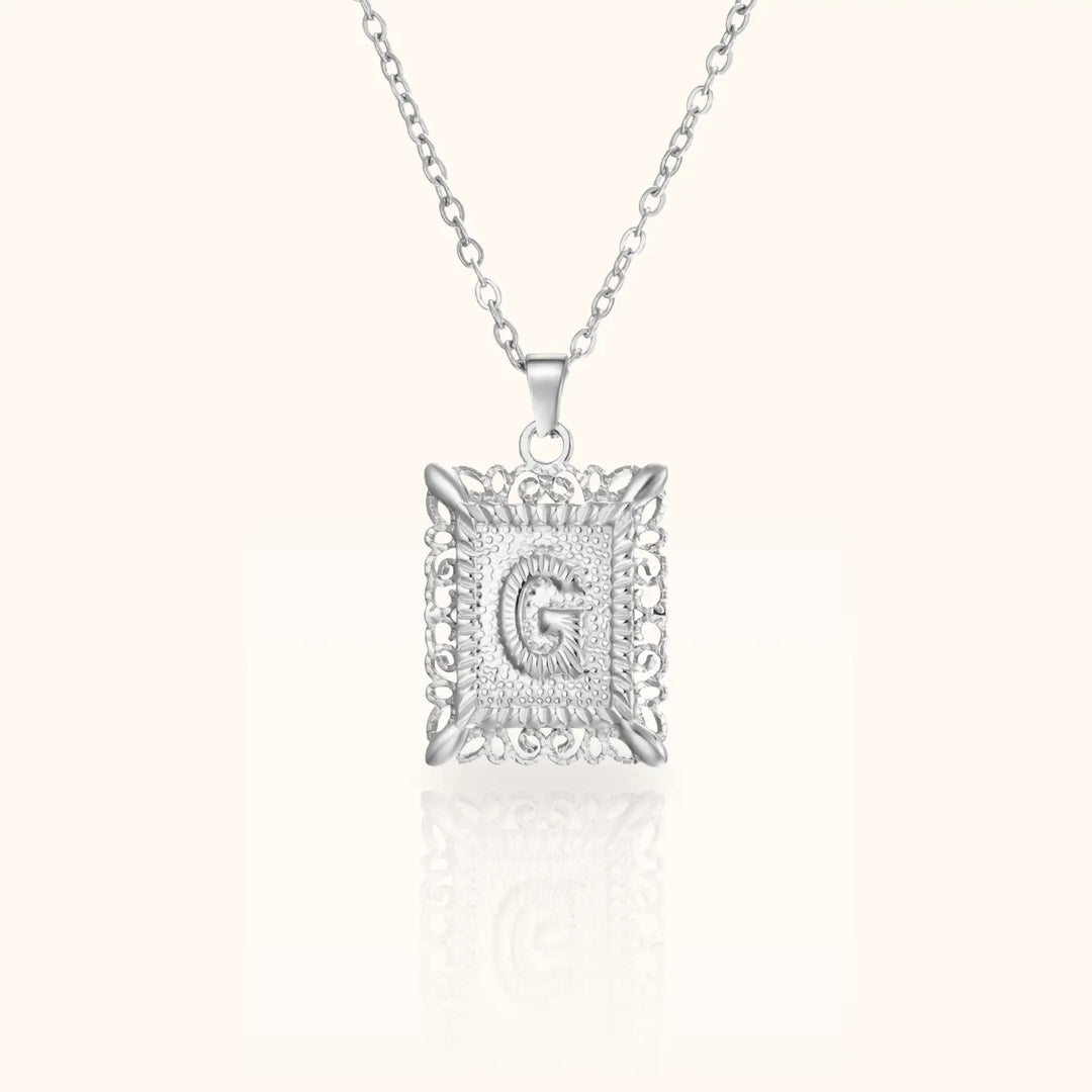Monetta Initial Necklace