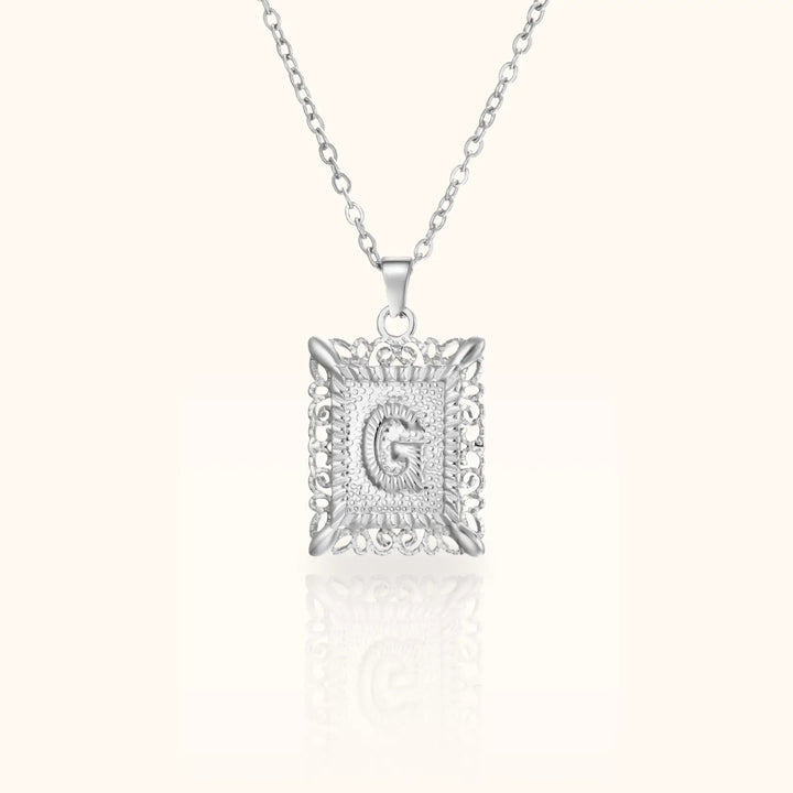 Monetta Initial Necklace