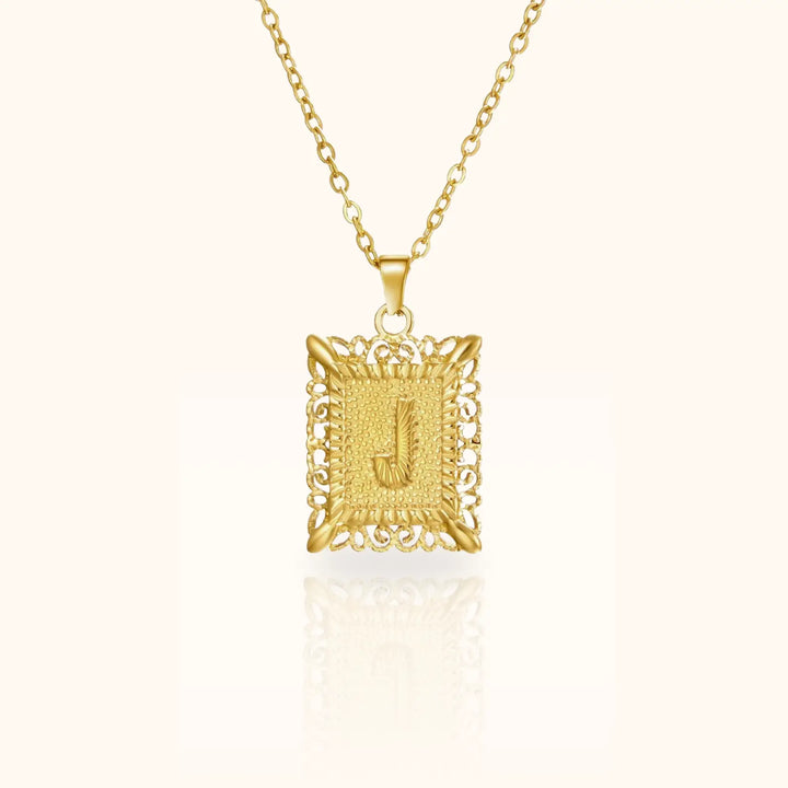 Monetta Initial Necklace