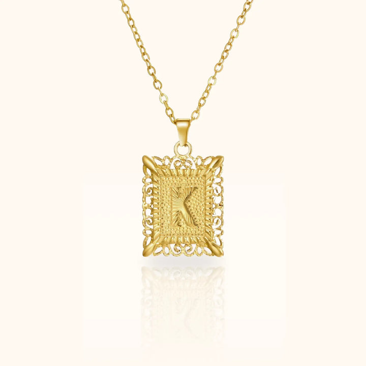 Monetta Initial Necklace