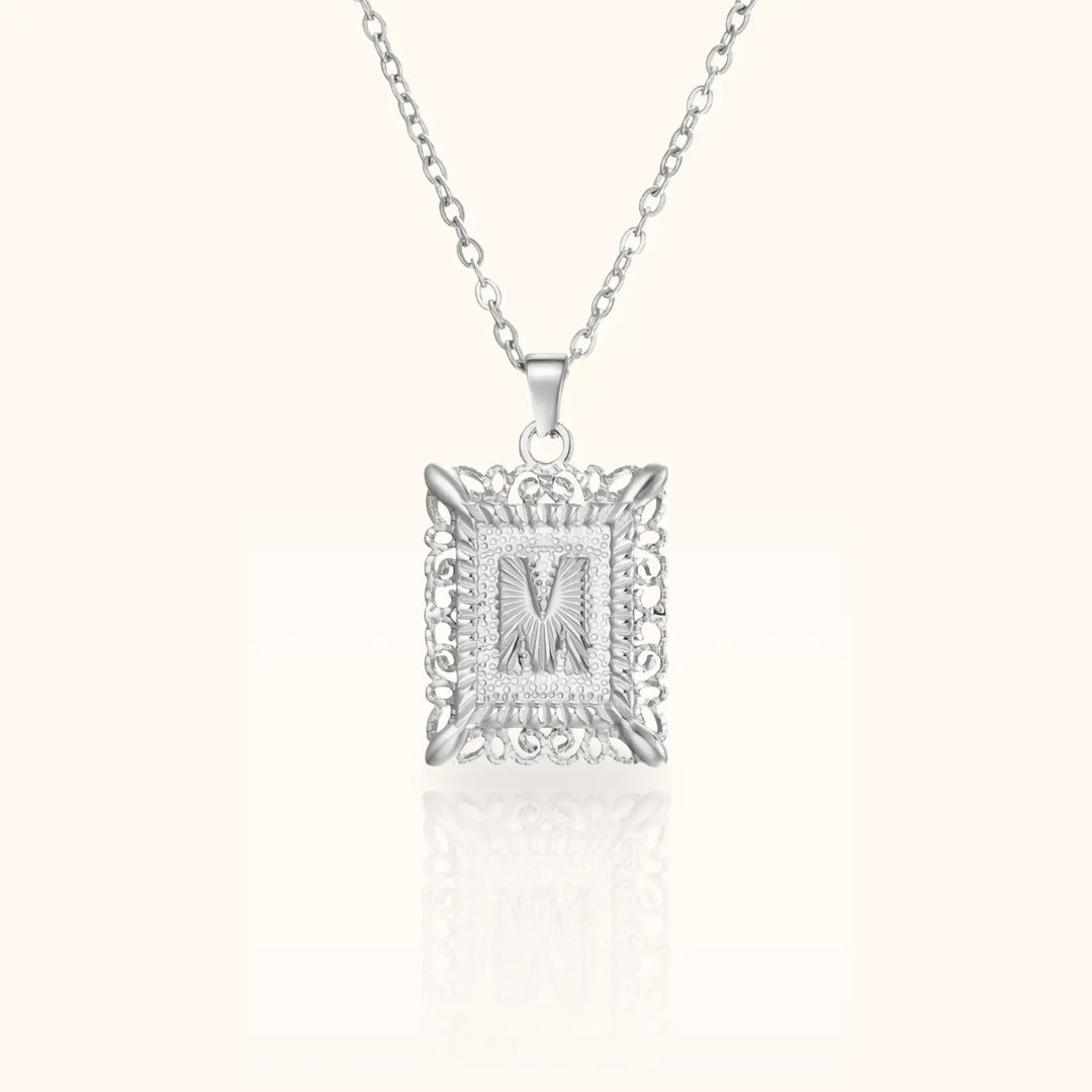 Monetta Initial Necklace