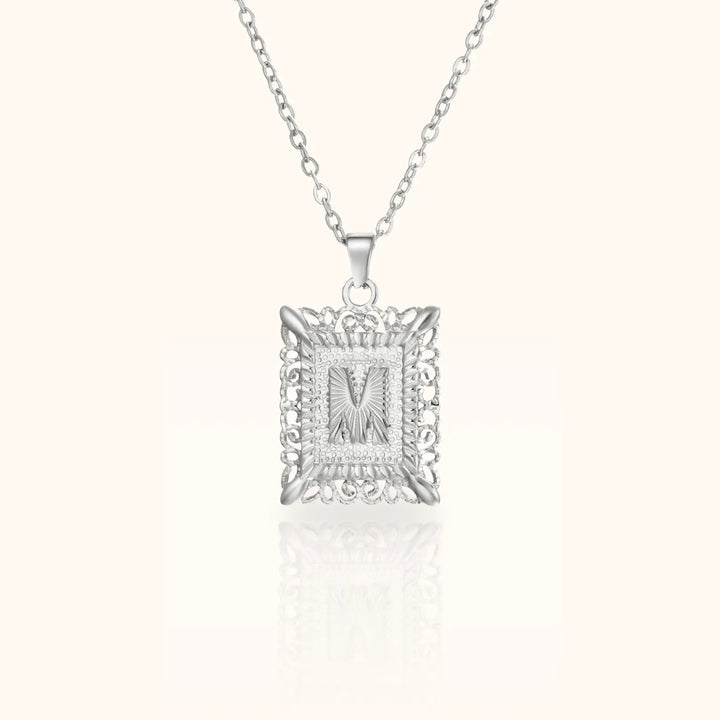 Monetta Initial Necklace
