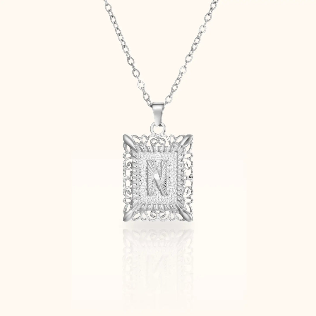 Monetta Initial Necklace