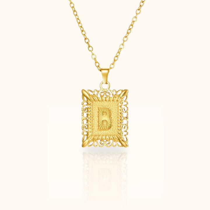 Monetta Initial Necklace