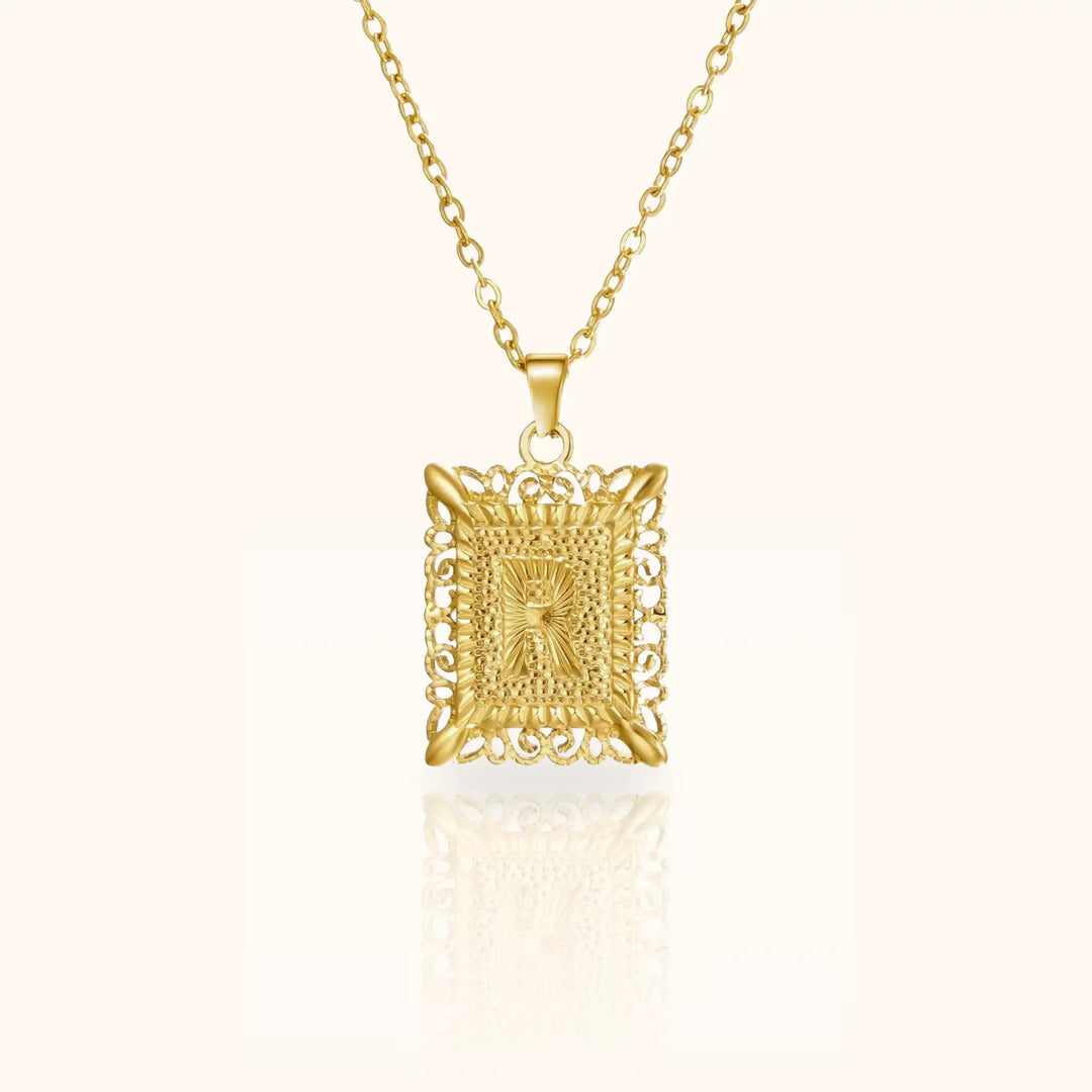 Monetta Initial Necklace