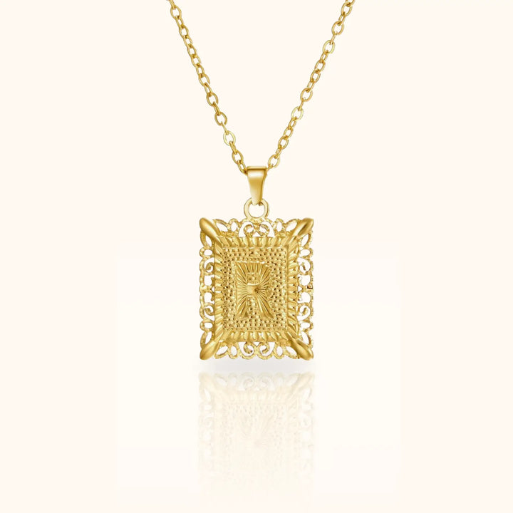 Monetta Initial Necklace