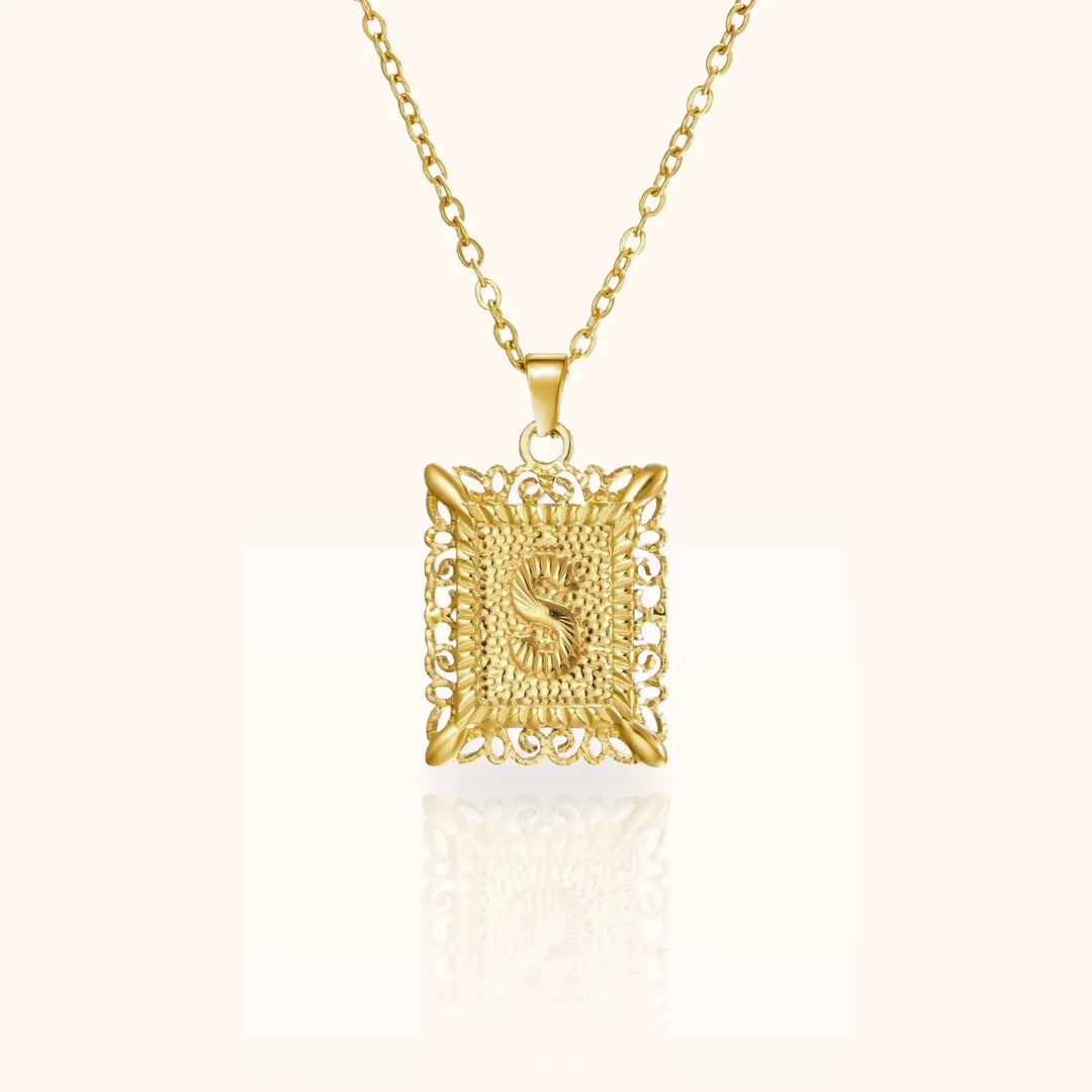 Monetta Initial Necklace