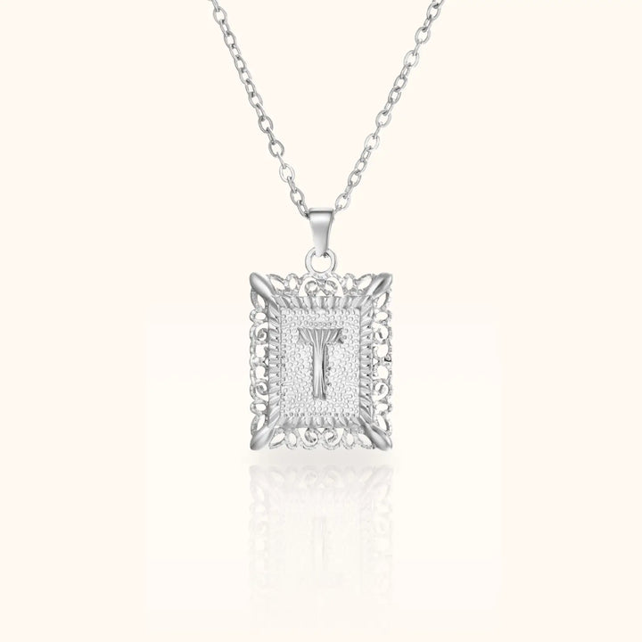 Monetta Initial Necklace