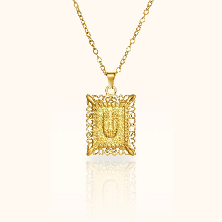 Monetta Initial Necklace