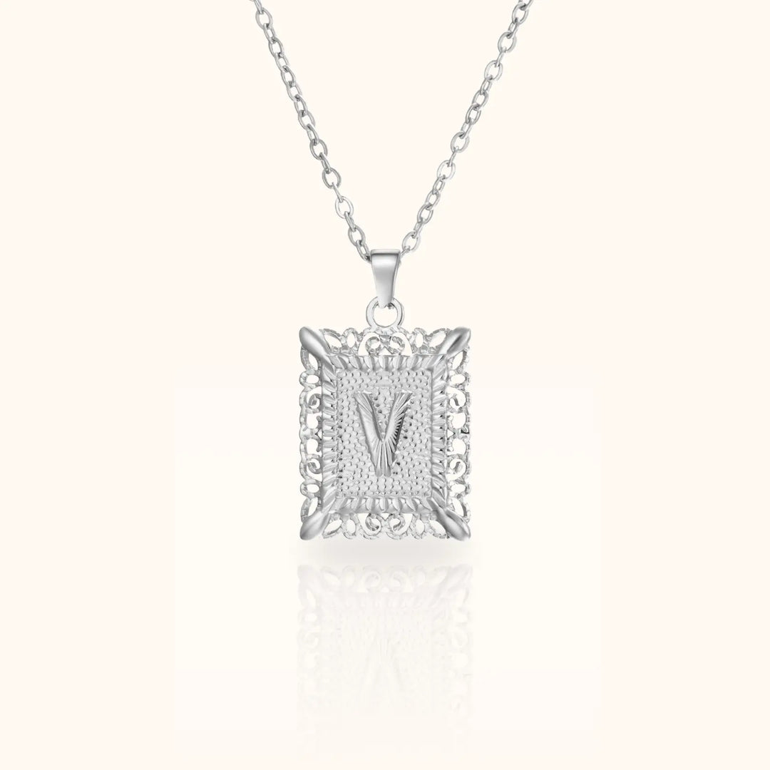 Monetta Initial Necklace