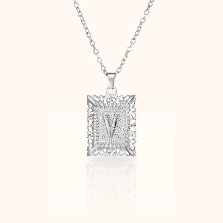 Monetta Initial Necklace