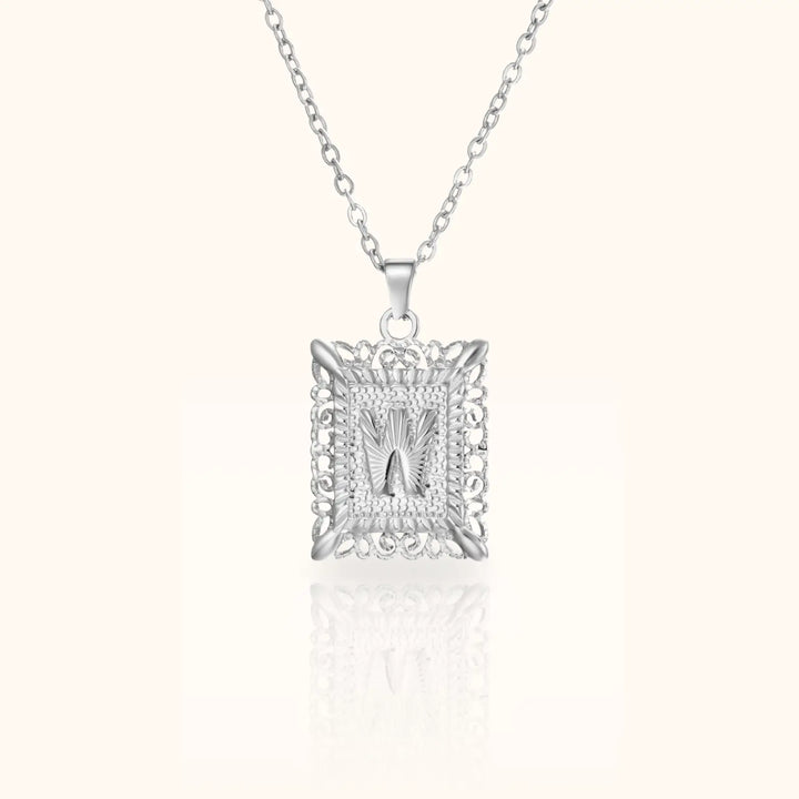 Monetta Initial Necklace
