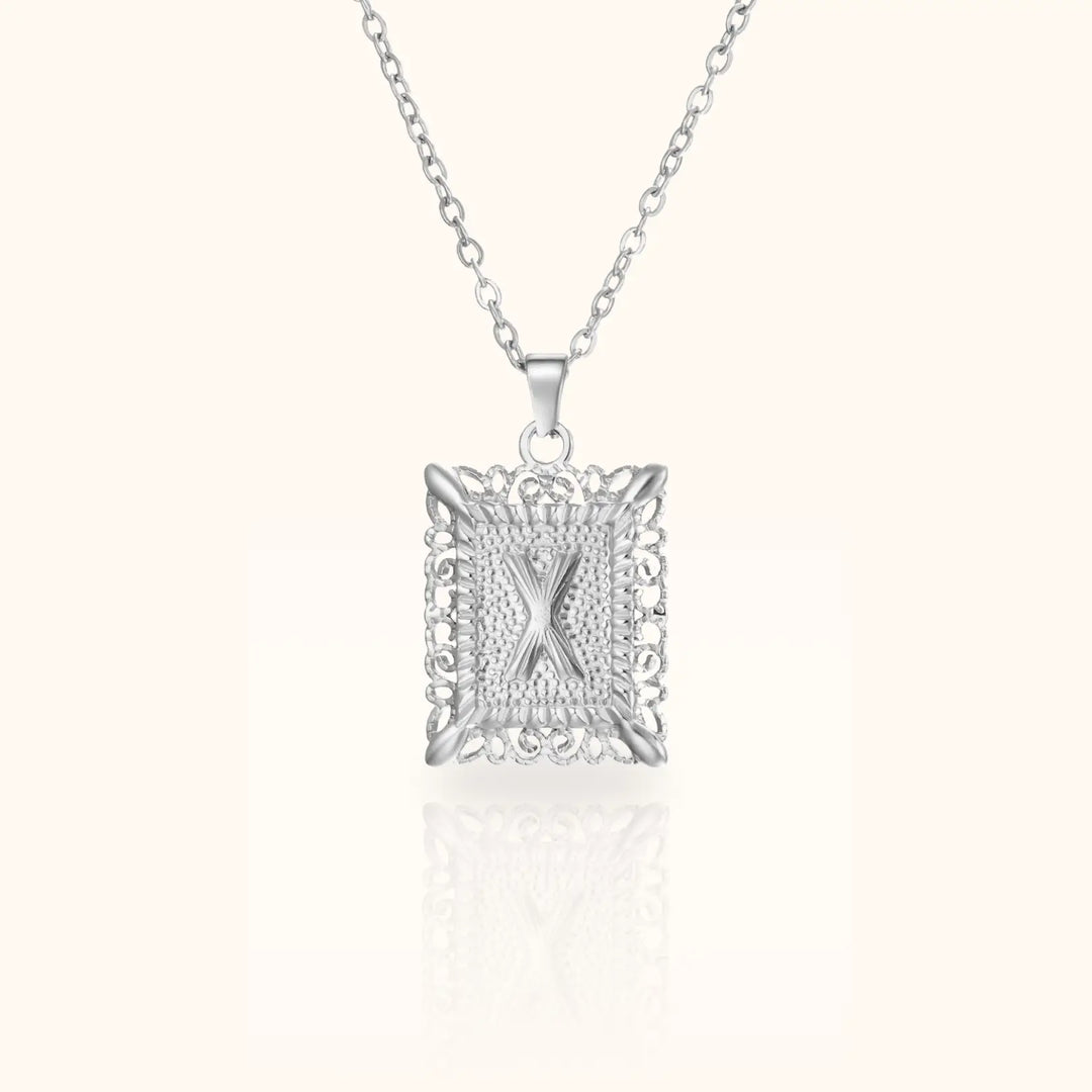 Monetta Initial Necklace