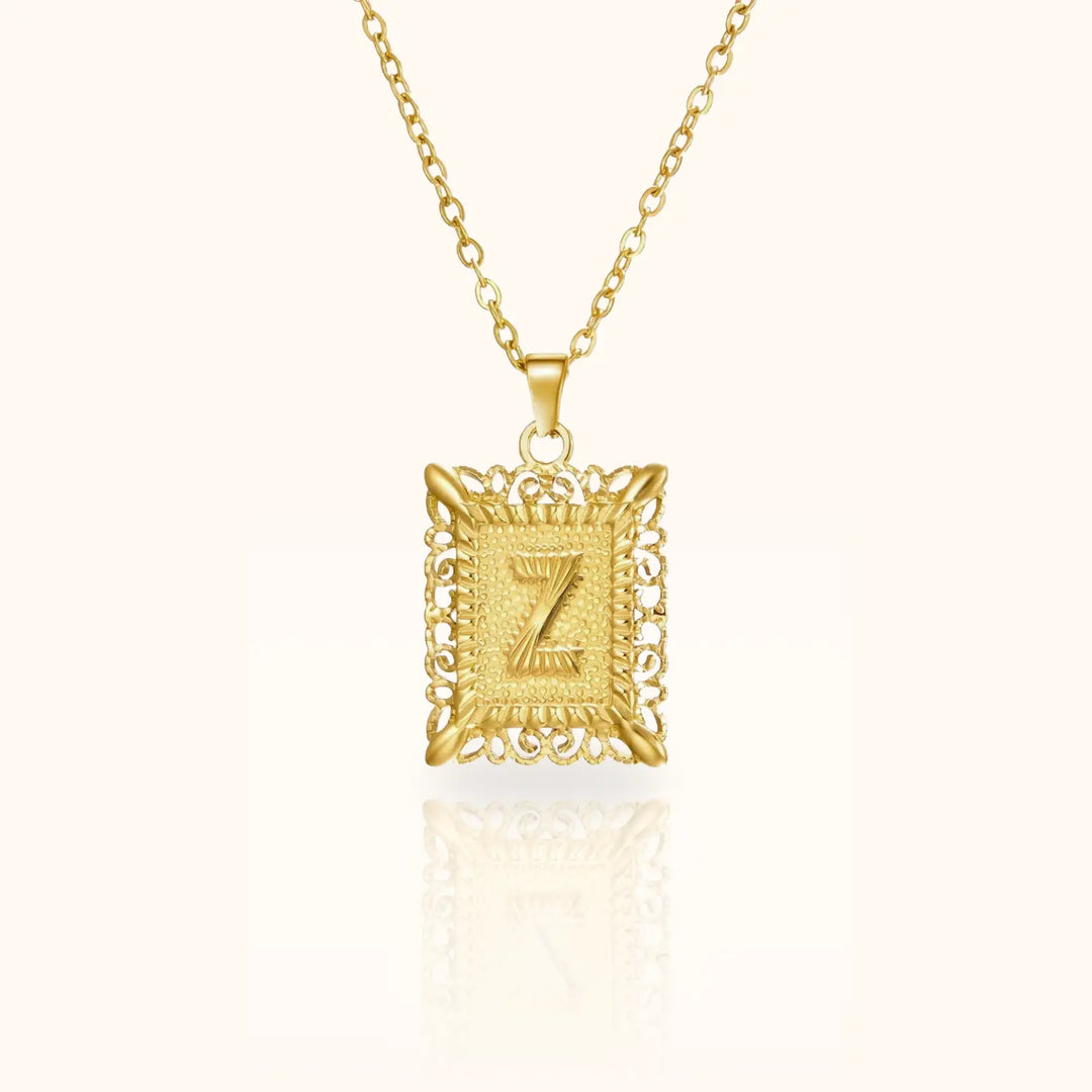 Monetta Initial Necklace