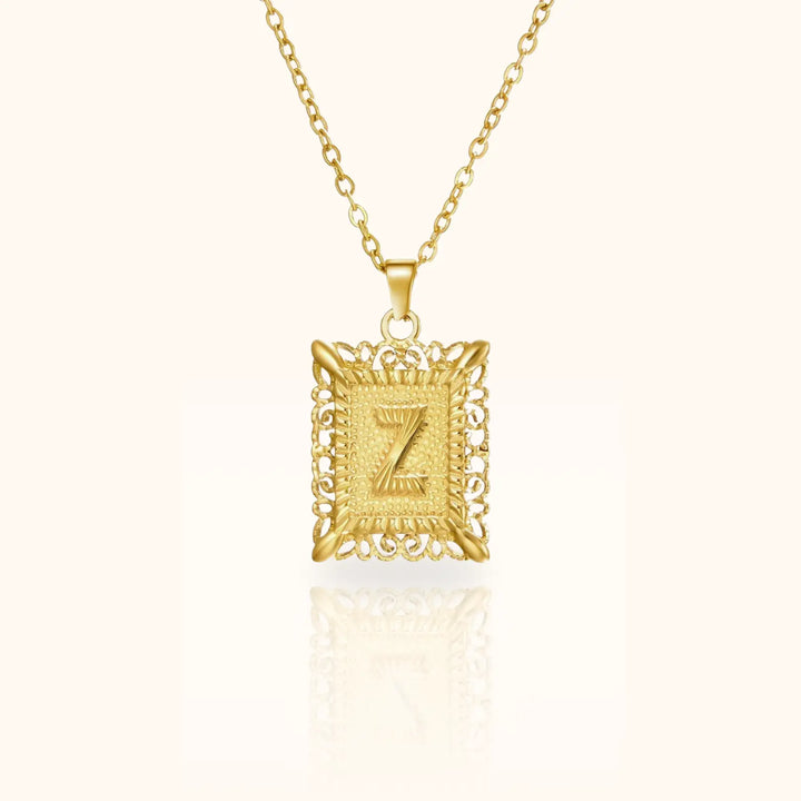 Monetta Initial Necklace