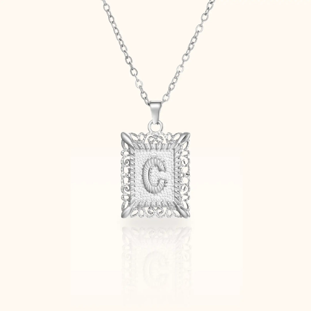 Monetta Initial Necklace