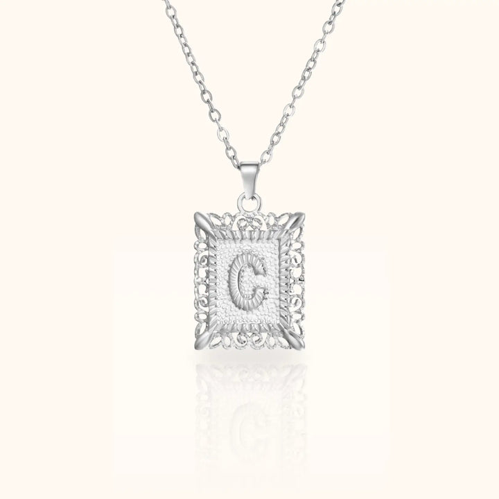 Monetta Initial Necklace