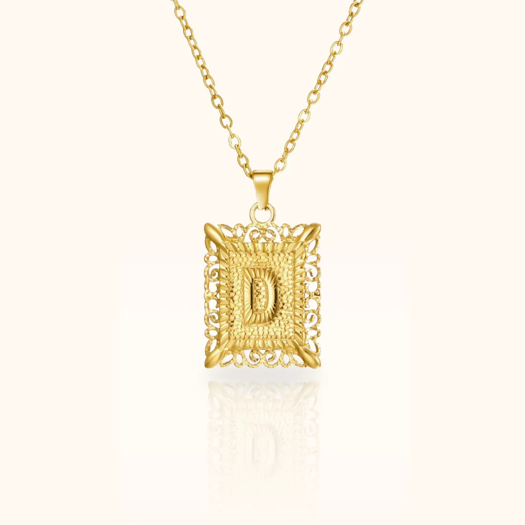 Monetta Initial Necklace